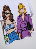 Girl Hangover Print T-Shirt