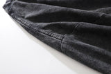 Doberman Dog Oversized Washed T-shirt