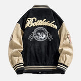 Streetwear Embroidered High Street Varsity Jacket