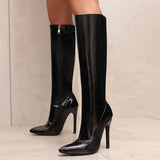 Sexy Stiletto Knee High Boot