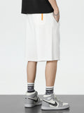 Mid-waist Drawstring Short
