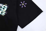 Floral Embroidered Summer Casual Long Sleeve T-Shirt