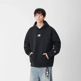 Warm Embroidered Hip Hop Logo Hoodie