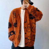 Luxurious Clean Cuts Velvet V-Neck Cardigan