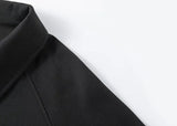 Casual Spring Fake Two Piece Polo Sweatshirt
