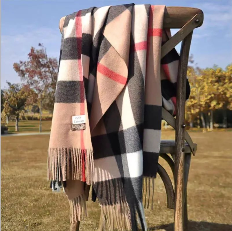 Plaid Soft Scarves