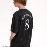Retro Striped Short Sleeve Casual T-Shirt