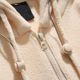 Vintage Embroidery Loose Hoodie