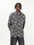 Vintage Plaid Long Sleeved Shirt