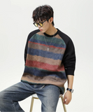 Streetwear Crewneck Raglan Sweatshirt