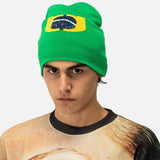 Brazilian Fans Trendy Knitted Winter Beanie