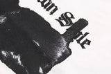 Perfect Fit Black Star Graphic Cat Print Cotton T-Shirt