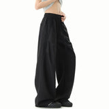 Korean Style Casual Elastic Waist Pants