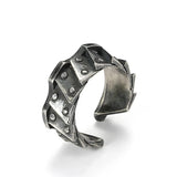 Vintage Cyberpunk Handmade Armor Ring