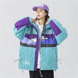 Warm Plush Winter Fleece Parkas Jacket