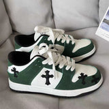 Green Cross Sneakers