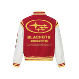 Retro Letter Embroidery Baseball Varsity Jacket