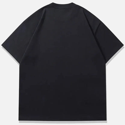 Graphic Doberman Dog Printed Oversized T-Shirt