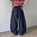 Effortless Cool Scimitar Wide Leg Jeans