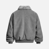 Comfortable High Street Fur Collar Jacket