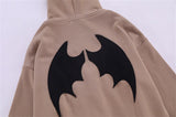 Bat Wings Zip Up Hoodie