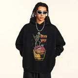 Brain Wash Funny Graphic Cotton Hoodie