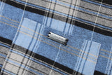 Striped Plaid Long Sleeve Hoodie