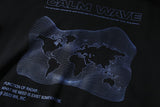 F Wave Black Solid Hoodie