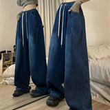 Baggy Elastic-waist Women's Jeans