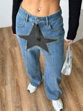Retro Streetware Baggy Denim Jeans