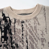 Streetwear Oversized Casual Loose Fit Knit Sweater