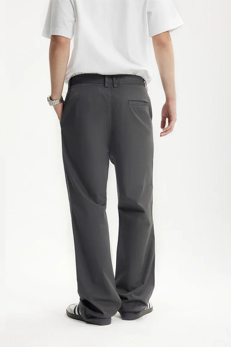 Men's Straight-Leg Chino Pants