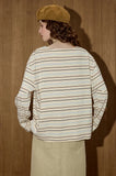 Retro Chic Striped Long Sleeve T-Shirt
