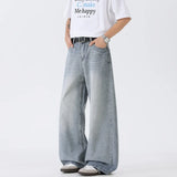 Effortless High Waist Wide Leg Denim Jeans