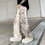 American Style High Street Loose Wide Leg Jeans