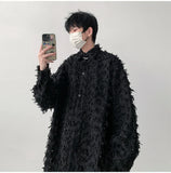 Streetwear High Quality Personality Thick Tassel Shirt
