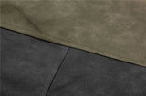 Streetwear Patchwork Hip Hop Leather Motorcycle Jacket