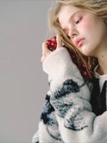 Versatile Slimming Casual Butterfly Pattern Cardigan