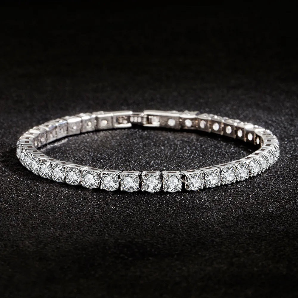 Iced Crystal Zirconia Bracelets