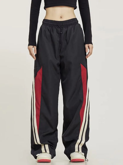 Y2K Oversized Striped Joggers