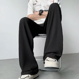 Oversized Summer Pleated Silk Pants