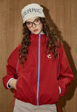 Comfortable Hooded Sporty Windbreaker Jacket