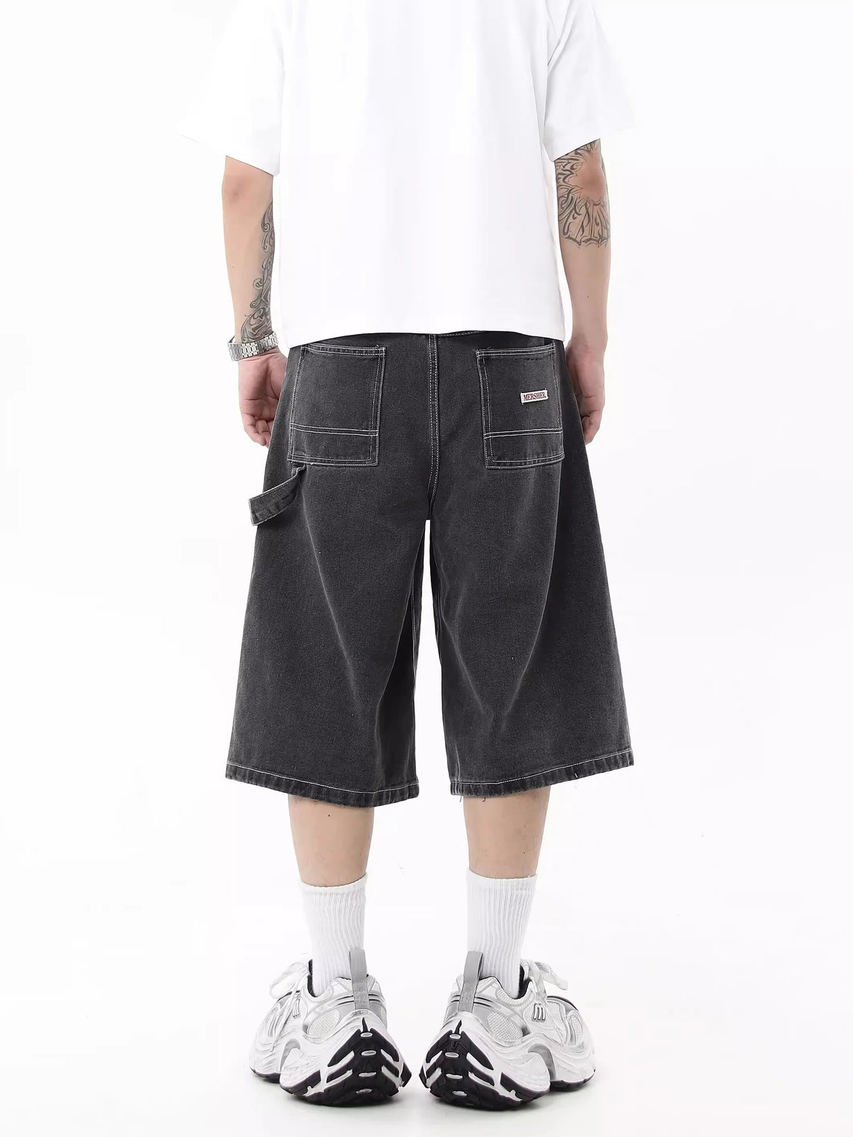 90's Baggy Washed Jorts