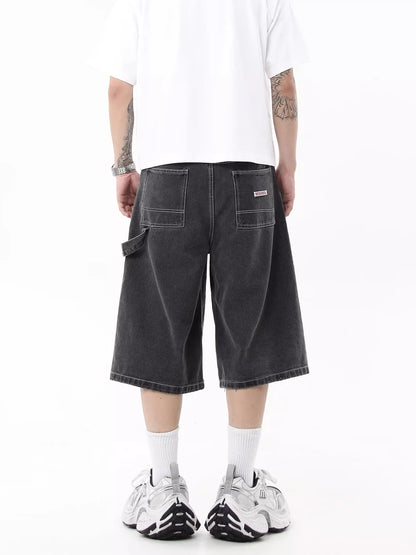 90's Baggy Washed Jorts