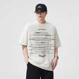 Casual Printed Oversize Short Sleeve T-Shirt