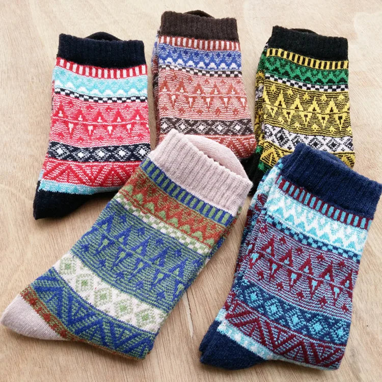 Vintage Knitted Socks