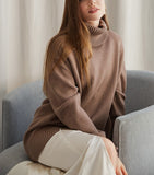 Thick Women's Turtleneck Sweater