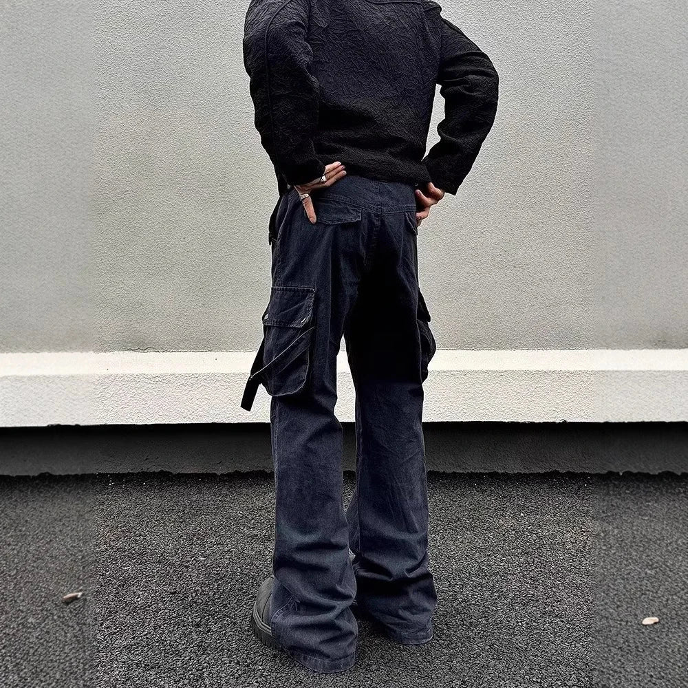 American Style Retro Trend Slim Baggy Jeans