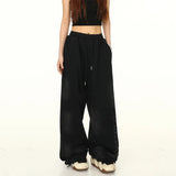Streetwear Cool High Waist Graffiti Letter Sweatpants