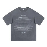 Casual Printed Oversize Short Sleeve T-Shirt